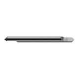 Harvey Tool 834416 | 30 Degree Point Angle 1/4" Shank x 0.4520" LOC x 2-1/2" OAL Uncoated Solid Carbide Radius Point Engraving Cutter