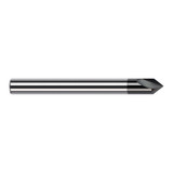 Harvey Tool 29616-C4 | 1/4" Diameter x 1/4" Shank x 0.2120" LOC x 2-1/2" OAL Amorphous Diamond Coated Solid Carbide Engraving Cutter Marking Cutter for Ferrous Materials