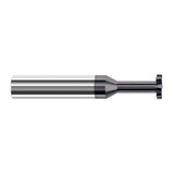 Harvey Tool 970930-C3 | 3/8" Diameter x 1/16" Width x 3/8" Shank 0.0100" Corner Radus AlTiN Coated Solid Carbide Staggered Tooth Keyseat Cutter