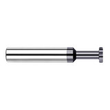 Harvey Tool 933760-C3 | 1/2" Diameter x 1/8" Width x 1/2" Shank 0.0200" Corner Radus AlTiN Coated Solid Carbide Straight Tooth Keyseat Cutter