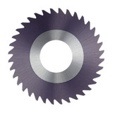 Harvey Tool SAE1875-C3 | 3" Diameter x 3/16" Thickness x 1" Hole 72 Teeth AlTiN Coated Solid Carbide Slitting Saw