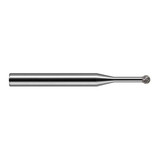 Harvey Tool 926478 | 270 Degree Sperical Ball 5/64" Diameter x 1/8" Shank x 0.0670" LOC x 1-1/2" OAL FL Uncoated Carbide Undercutting End Mill