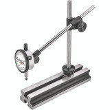 Starrett 56275 | 2-1/4" W x 8-1/2" L x 8" Column Height Steel Inspection Set & 25-131J Dial Indicator