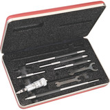 Starrett 56141 | 50mm-200mm Range Inside Micrometer Set 0.01mm Graduation