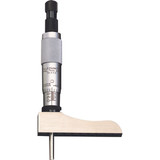 Starrett 52171 | 0"-3" Range Depth Micrometer 0.0010" Graduation 2" (Half Base) Base Length Ratchet Thimble
