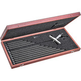 Starrett 67118 | 0"-12" Range Depth Micrometer 0.0010" Graduation 4" Base Length Ratchet Thimble