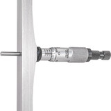 Starrett 52244 | 0"-3" Range Depth Micrometer 0.0010" Graduation 6" Base Length Ratchet Thimble