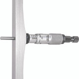 Starrett 52252 | 0"-9" Range Depth Micrometer 0.0010" Graduation 6" Base Length Ratchet Thimble