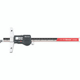 Starrett 12259 | 8" Hardened Stainless Steel Electronic Depth Gage 0.0005" Resolution