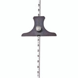 Starrett 51081 | 150mm Hardened and Tempered Steel Steel Rule Depth Gage 1mm, 0.5mm Graduations