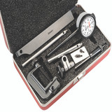 Starrett 64474 | 0.2000" Range x 0-50-0 Reading x 0.0010" Graduation White Dial Back Plunger Dial Test Indicator