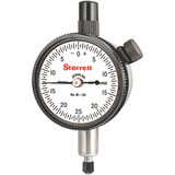 Starrett 53388 | 1/8" Miniature Dial Indicator 0.0005" Graduation White Dial