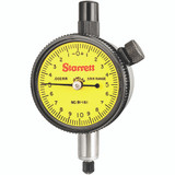 Starrett 56043 | 1/64" Miniature Dial Indicator 0.00008" Graduation Yellow Dial