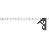 Starrett 56370 | 2 Pc. 18" Hardened Steel Blade Combination Square 4R Graduation with Square Head