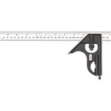 Starrett 56416 | 2 Pc. 300mm Forged Steel Blade Combination Square 36 Graduation with Square Head