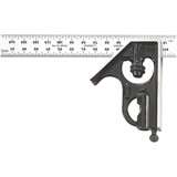 Starrett 56410 | 2 Pc. 150mm Forged Steel Blade Combination Square 35 Graduation with Square Head