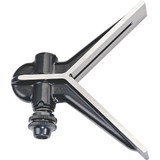Starrett 50227 | Forged and Hardened Steel Center Head For Use With 6" Combination Squares