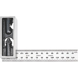 Starrett 56280 | 150mm Hardened Steel Inch Reading Double Square with Hardened Steel Head