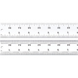 Starrett C404R-36 W/SLC | 36" Heavy Spring-Tempered Steel Rule 1/8", 1/16", 1/32", 1/64" Graduation