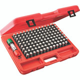 Starrett 67486 | 0.5010" - 0.6250" Range (Plus) 125 Pc. Precision Steel Pin Gage Set 0.0002" Tolerance