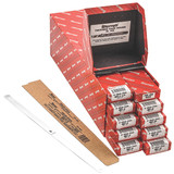 Starrett 52883 | 0.0015"-0.0150" Stainless Steel Thickness Gage Assortment 108 Leaves Straight