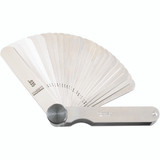 Starrett 57097 | 0.0015"-0.0350" Tempered Steel Thickness Gage 31 Leaves Straight