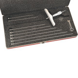 Starrett 52228 | 0"-9" Range Depth Micrometer 0.0010" Graduation 4" Base Length Ratchet Thimble