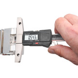 Starrett 12258 | 6" Hardened Stainless Steel Electronic Depth Gage 0.0005" Resolution