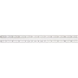 Starrett 51375 | 12" Full-Flexible Steel Full-Flexible Rule 1/32", 1/64", 1/50", 1/100" Graduation
