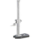 Starrett 51221 | 24" Satin Chrome Coated Steel Vernier Height Gage 0.0010" Graduation