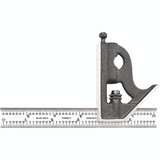 Starrett 56362 | 2 Pc. 6" Hardened Steel Blade Combination Square 4R Graduation with Square Head