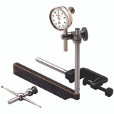 Starrett 50697 | 0.2000" Range x 0-100 Reading x 0.0010" Graduation White Dial Back Plunger Dial Test Indicator