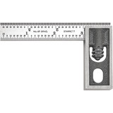 Starrett 50109 | 4" Hardened Steel Inch Reading Double Square with Hardened Steel Head