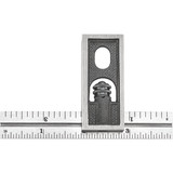 Starrett 50109 | 4" Hardened Steel Inch Reading Double Square with Hardened Steel Head