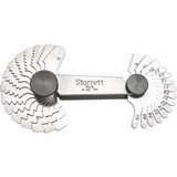 Starrett 50035 | 4 - 42 TPI Range Screw Pitch Gage 30 Leaves