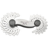 Starrett 52486 | 4 - 80 TPI Range Screw Pitch Gage 28 Leaves