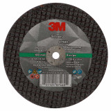 3M 7100139210 | 3.000" Diameter x 36+ Grit 25465.0 RPM Precision Shaped Ceramic Cut-Off Wheel - Black