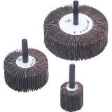 CGW 53-605-040 | 2-1/2" Diameter x 1/4" Arbor Hole x 1" Width Medium 80 Grit Aluminum Oxide T Edge Coated Flap Wheel
