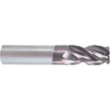 M.A. Ford 17725000A | 1/4" Diameter x 1/4" Shank x 1/4" LOC x 2.000" OAL x 35-38 Degree Helix Angle 4 Flute ALtima Coated Carbide 177 Square End Mill