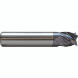 M A Ford 17737510A | 3/8" Diameter x 3/8" Shank x 7/8" LOC x 2-1/2" OAL x 35-38 Degree Helix Angle 4 Flute ALtima Coated Carbide 177 Square End Mill