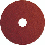 Weiler 69851 | 4-1/2" Diameter x 7/8" Center Hole 36 Grit 13000 RPM Ceramic Type 27 Resin Fibre Disc