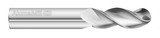 Fullerton Tool 27737 | 3/4" Diameter x 3/4" Shank x 1-3/4" LOC x 4" OAL 3 Flute Uncoated Solid Carbide Ball End Mill