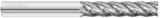 Fullerton Tool 25006 | 1/2" Diameter x 1/2" Shank x 1-1/4" LOC x 3-1/2" OAL 5 Flute Uncoated Solid Carbide Corner Radius End Mill