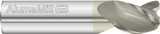 Fullerton Tool 27198 | 5.00mm Diameter x 5.00mm Shank x 13.00mm LOC x 51.00mm OAL 3 Flute FC5 Solid Carbide Corner Radius End Mill