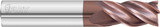 Fullerton Tool 35260 | 3/4" Diameter x 3/4" Shank x 1-1/2" LOC x 4" OAL 4 Flute FC20 Solid Carbide Square End Mill