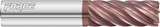 Fullerton Tool 36253 | 1/2" Diameter x 1/2" Shank x 1-1/2" LOC x 4" OAL 7 Flute FC20 Solid Carbide Square End Mill