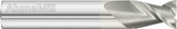 Fullerton Tool 38106 | 5/8" Diameter x 5/8" Shank x 1" LOC x 3-1/2" OAL 2 Flute FC19 Solid Carbide Square End Mill