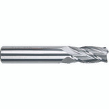 Morse Cutting Tools 57904 | 1/16" Diameter x 1/8" Shank x 3/16" LOC x 1-1/2" OAL Uncoated Solid Carbide Square End Mill