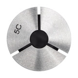 Colton Industrial Tools 20526 | 5/16" Ultra Precision 5C Round Collet, 0.001" Accuracy