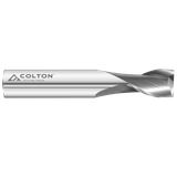 Photograph of Colton Cutting Tools 61133 | Carbide End Mill 2 Flute Square End Stub 3/16" Diameter x 3/8" LOC x 2" OAL